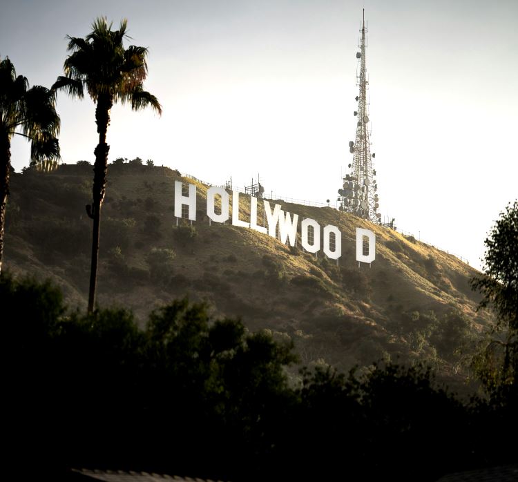 Hollywood sign movie capitol of the world